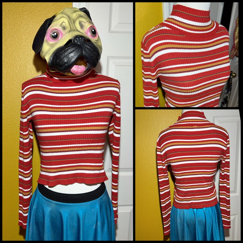 PINK REPUBLIC, stripy top!!
